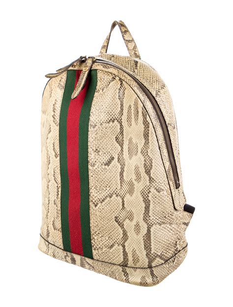 gucci web animalier backpack